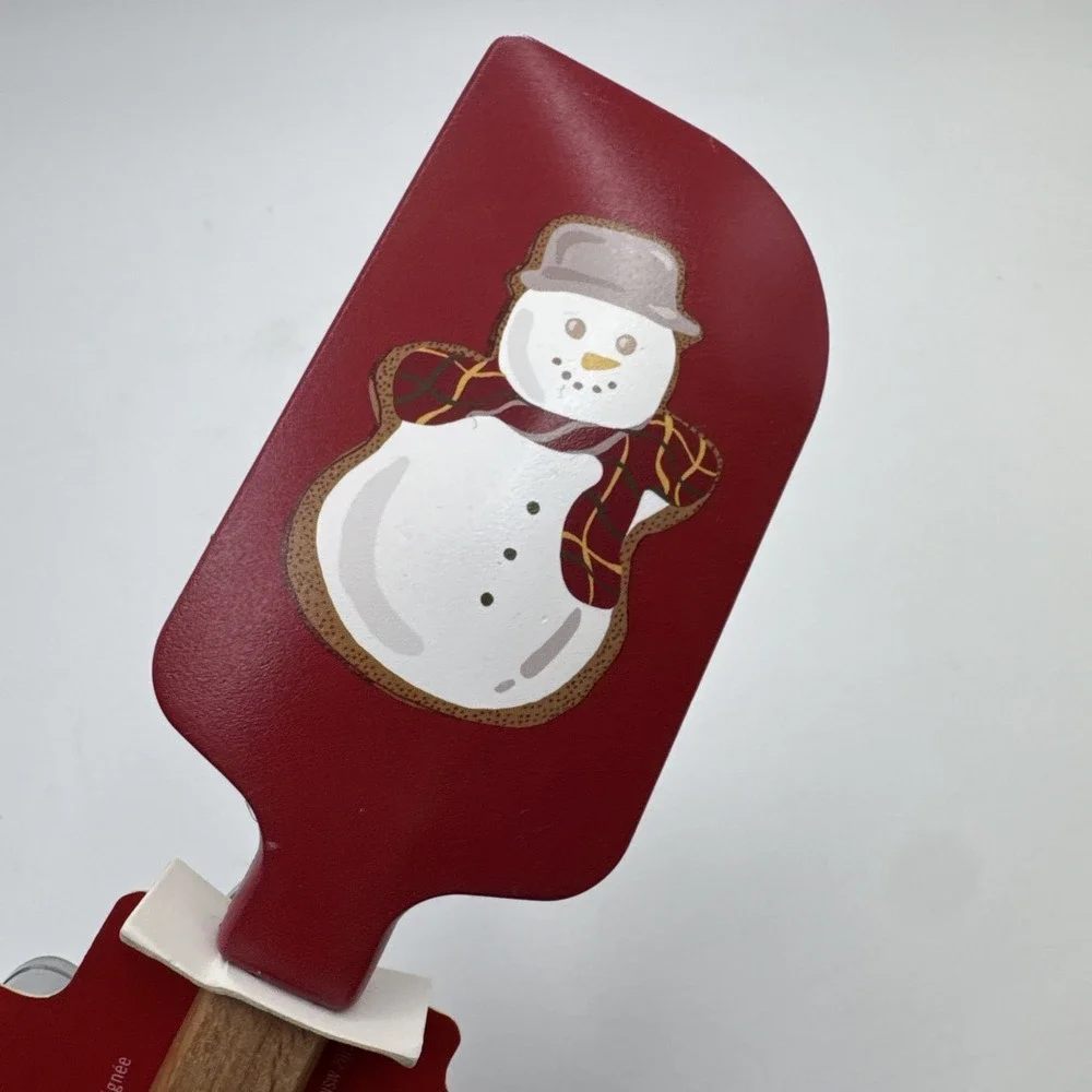 Williams‎ Sonoma Snowman Logo Spatula + Cookie Cutter Christmas Gift Set Winter